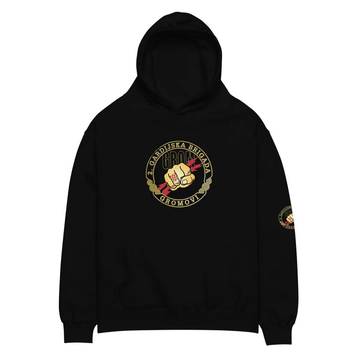 Gromovi Fist Lightning Bolt Oversized Hoodie product image (3)