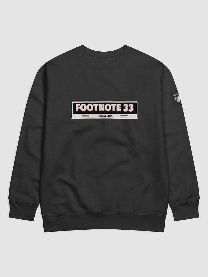 Footnote 33 sweatshirt product image (2)
