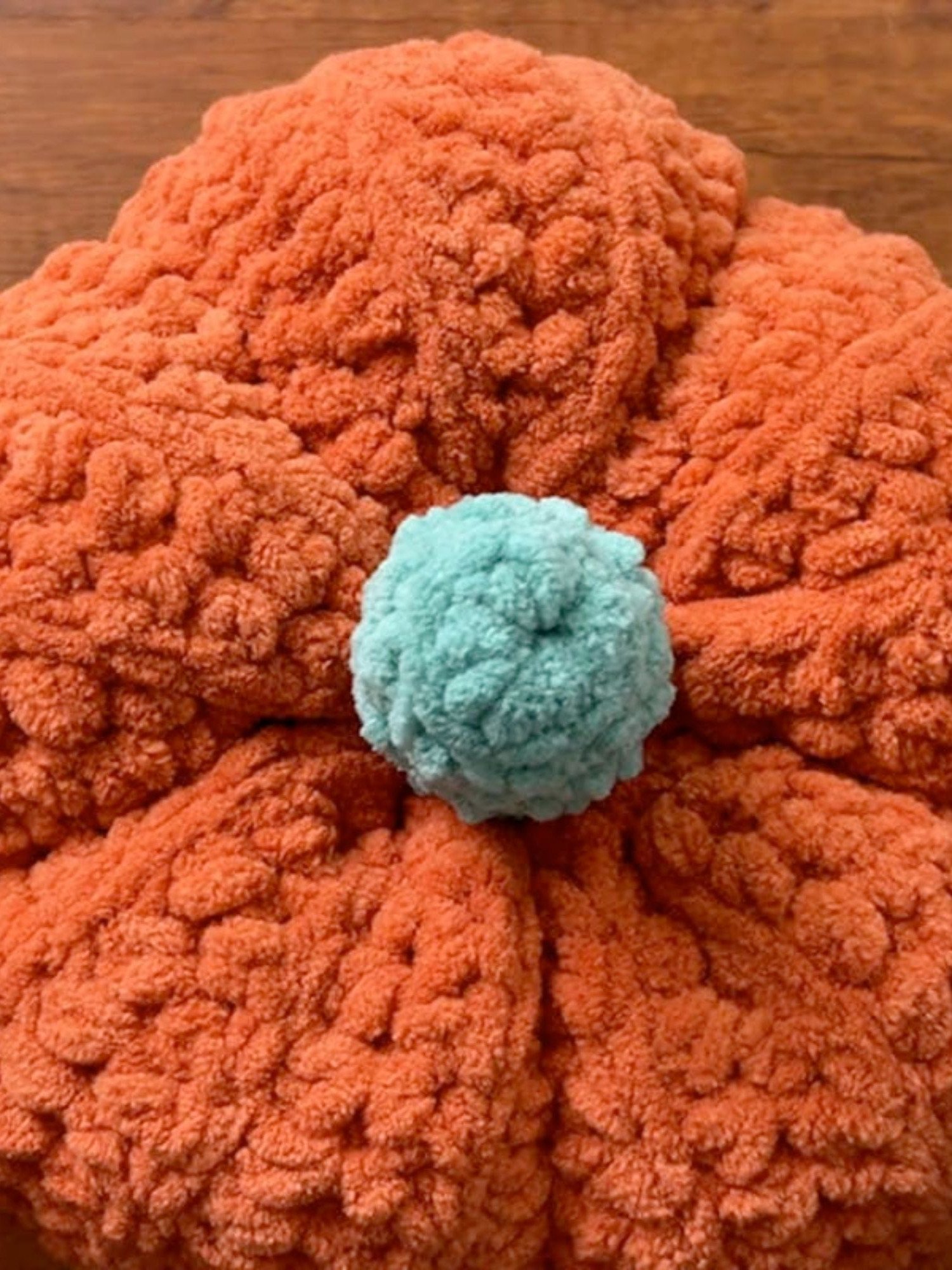 Chunky Crochet Pumpkin Pillow Pattern | 2 Sizes (Digital PDF Pattern) product image (8)