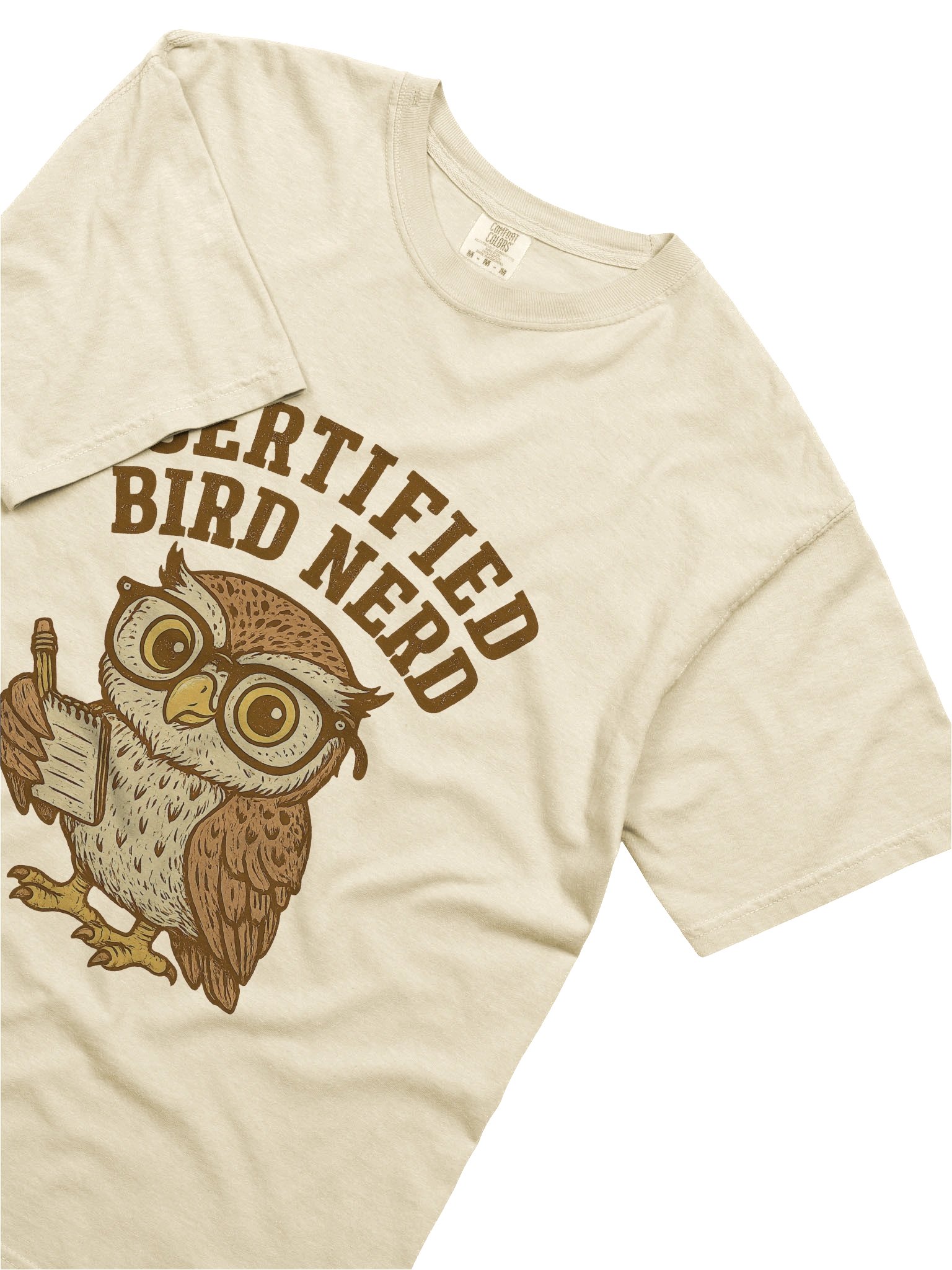 Certified Bird Nerd T shirt for Bird Watchers and bird watching enthusiasts product image (55)
