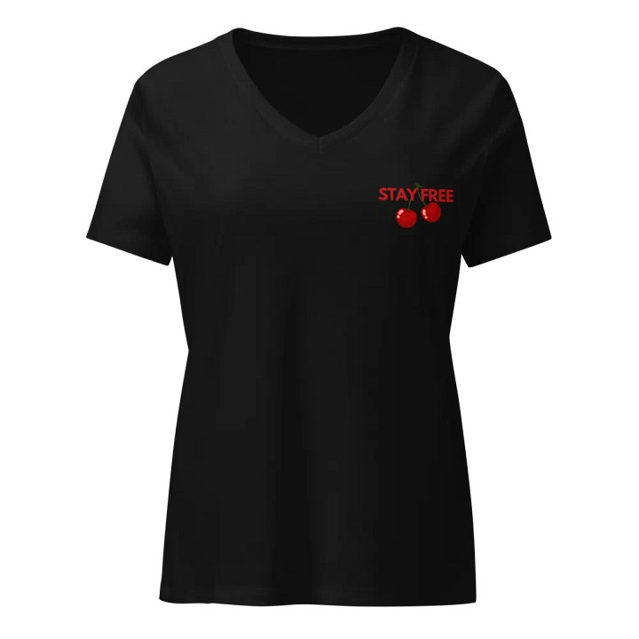 Cherry Freedom Women's V-Neck Tee product image (1)