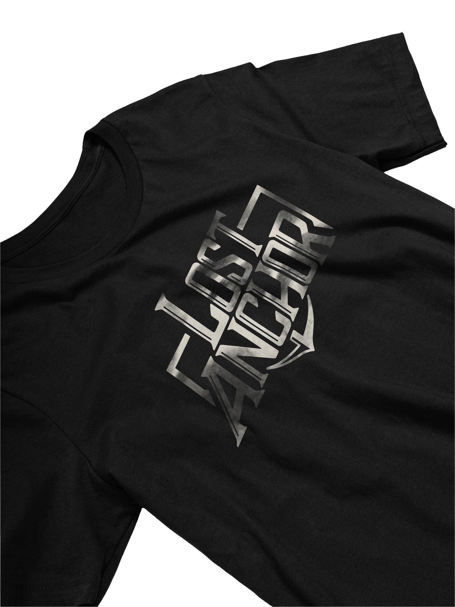 Lost Anchor Logo Tee - Black/White product image (3)
