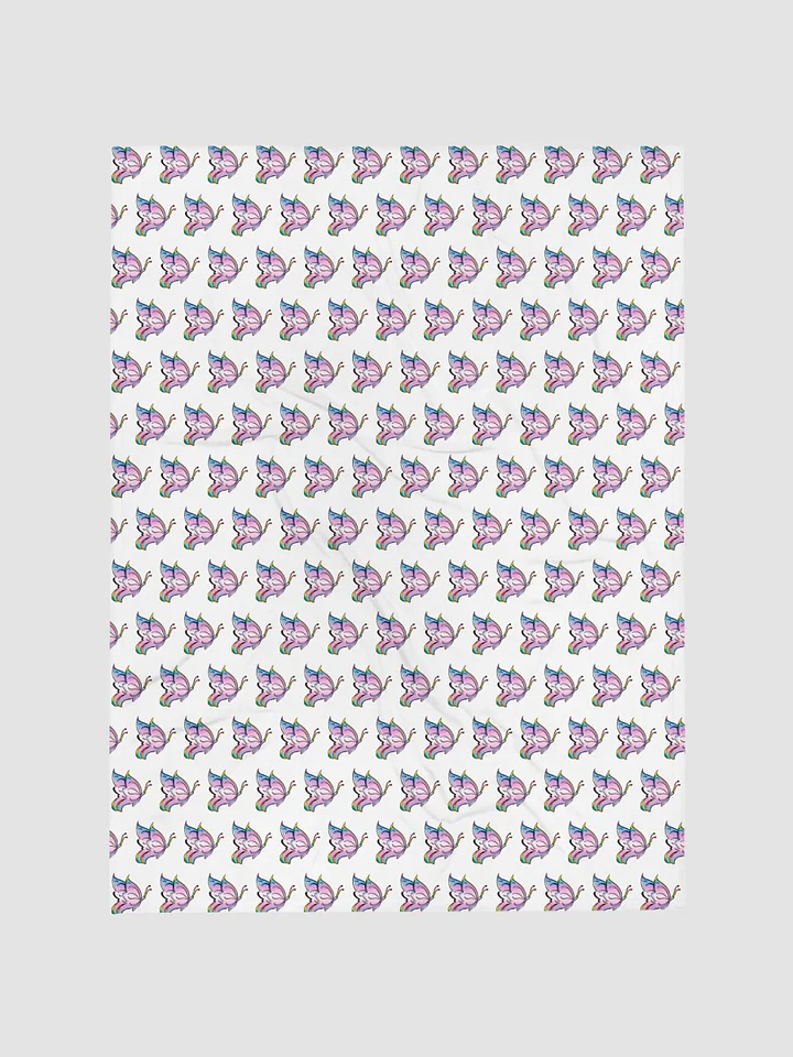 LL Butterfly scattered Throw Blanket product image (1)