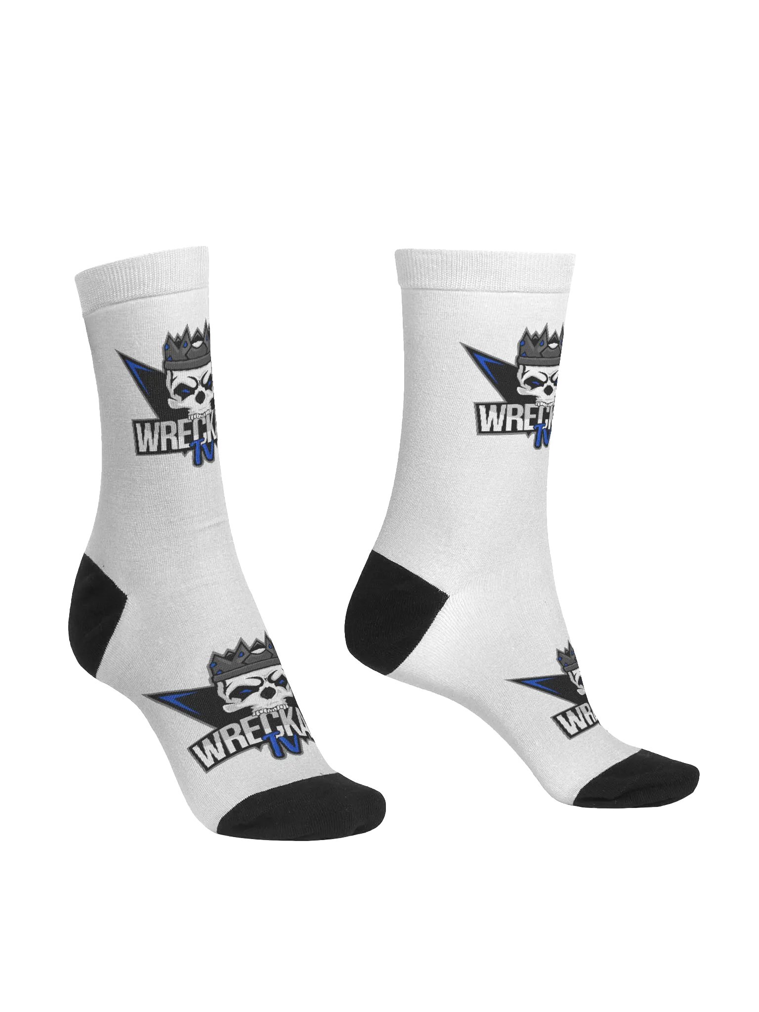 Wreckagetv Logo Crew Socks product image (3)