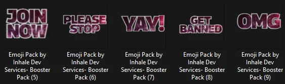 Red Galaxy Word Expression Emojis product image (4)