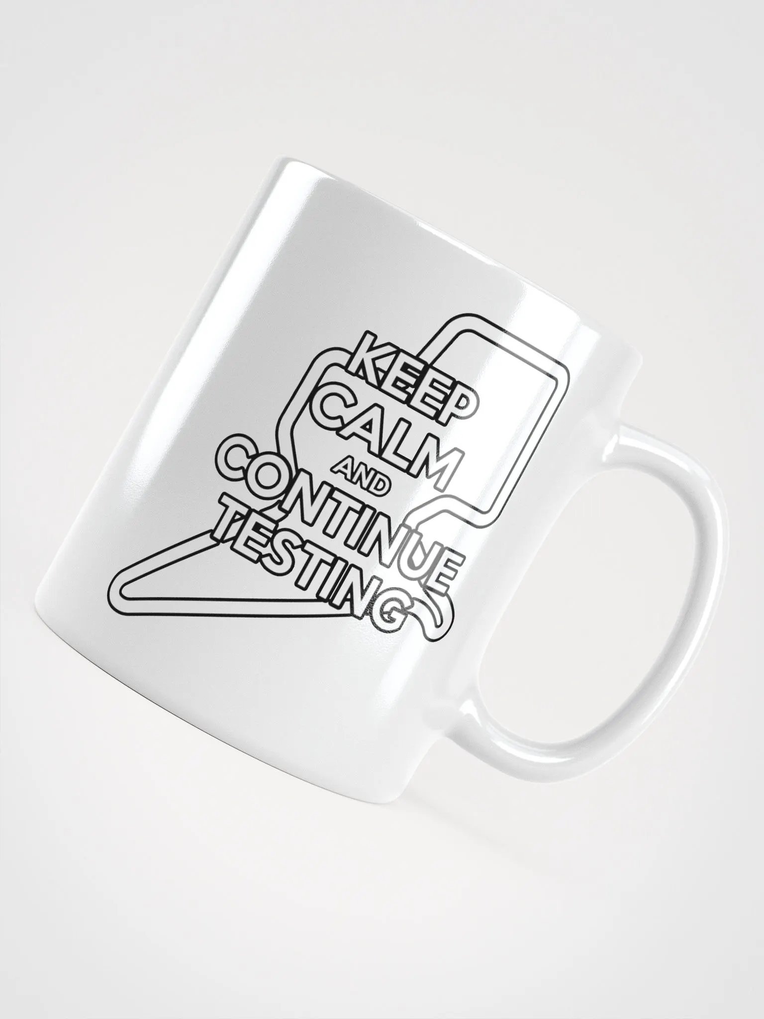 Keep Calm & Continue Testing Mug product image (3)