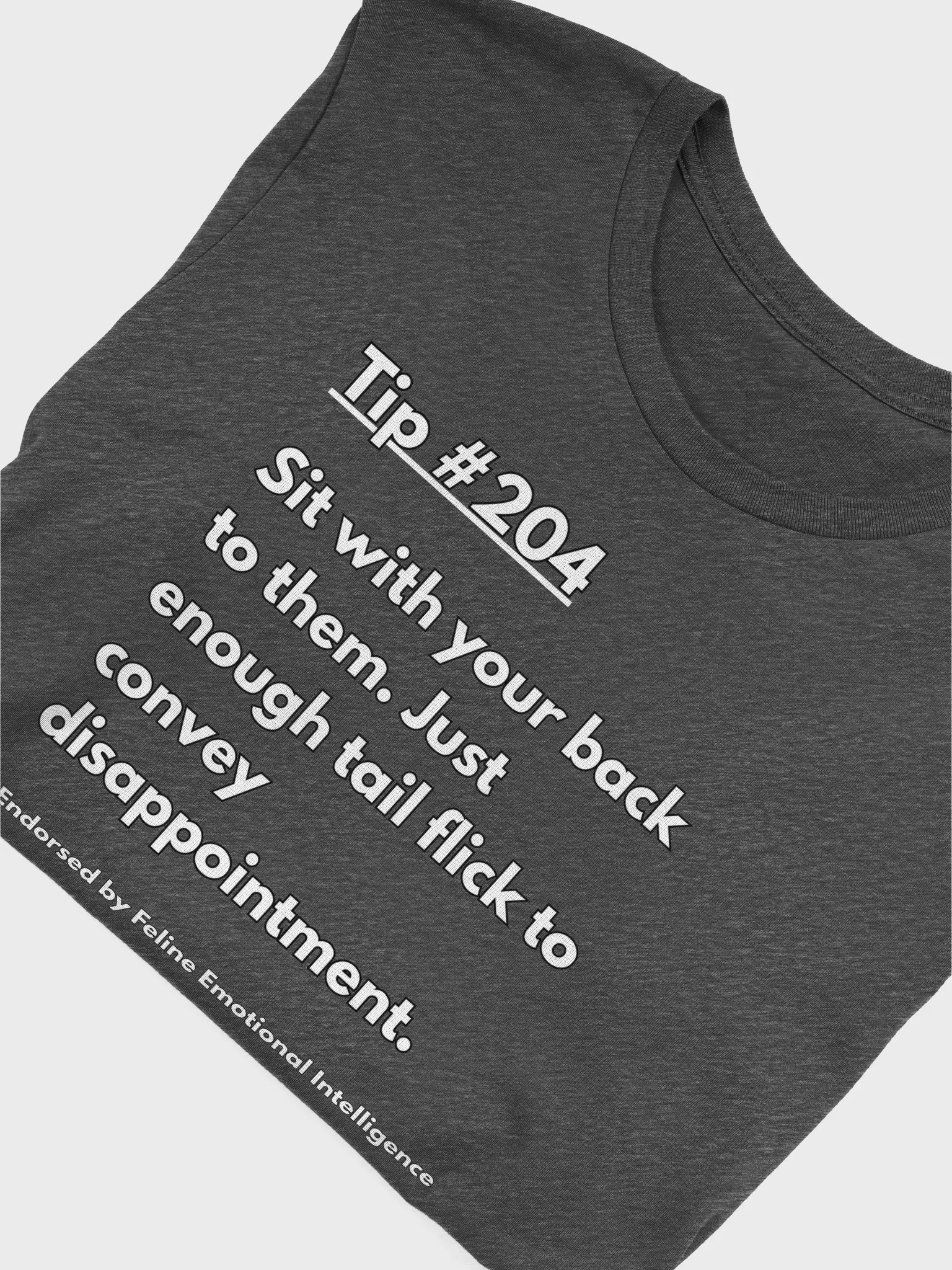 #204 Passive Aggressive Tips from Your Cat – Back Turned. Tail Flick. Message Received. | Volume 1 product image (45)