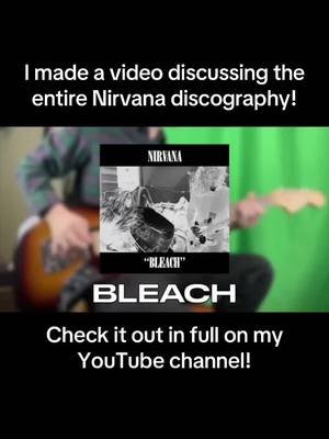 At long last, another discography video! This time I figured I’d dive into the Nirvana discography! #nirvana #kurtcobain #guitar #grunge 