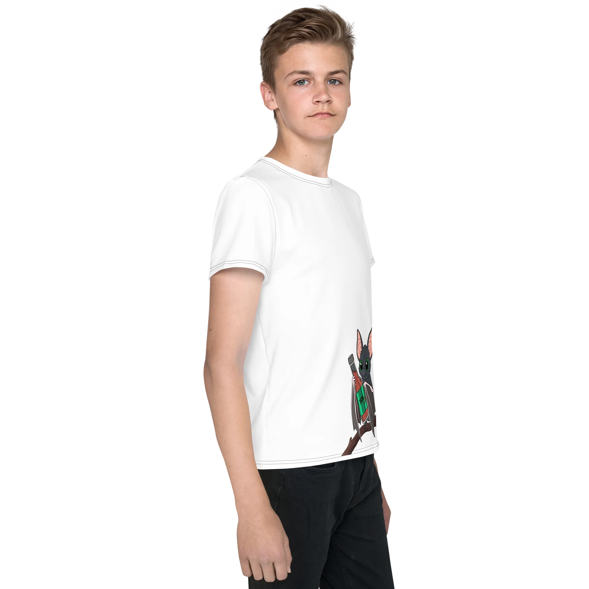 Jnr Spicy Bat Crew Tee product image (4)