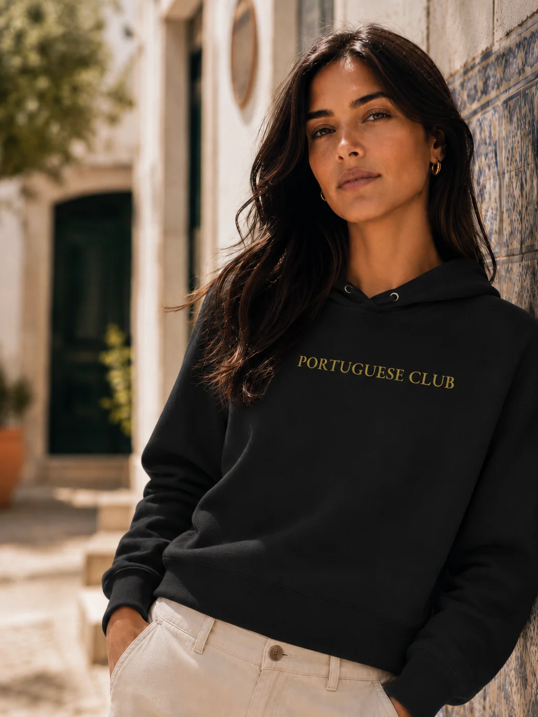 Portuguese Club Name Unisex Premium Hoodie product image (3)