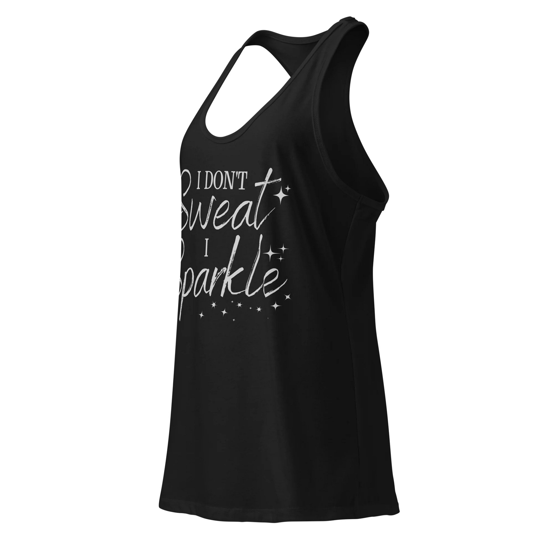 I Don't Sweat I Sparkle Racerback Tank Top product image (5)