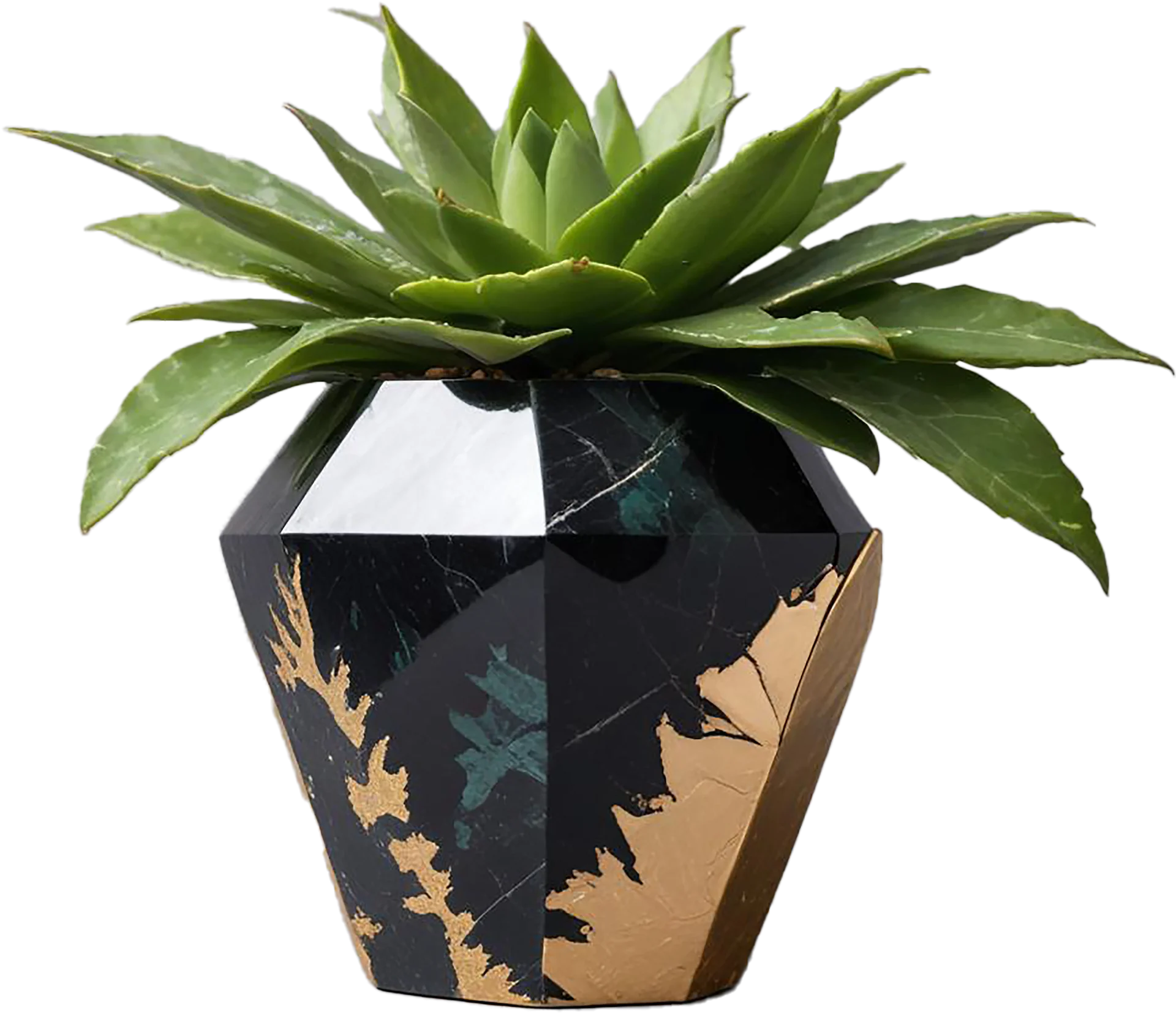 Quartz Eclipse – Succulent Pot png product image (1)