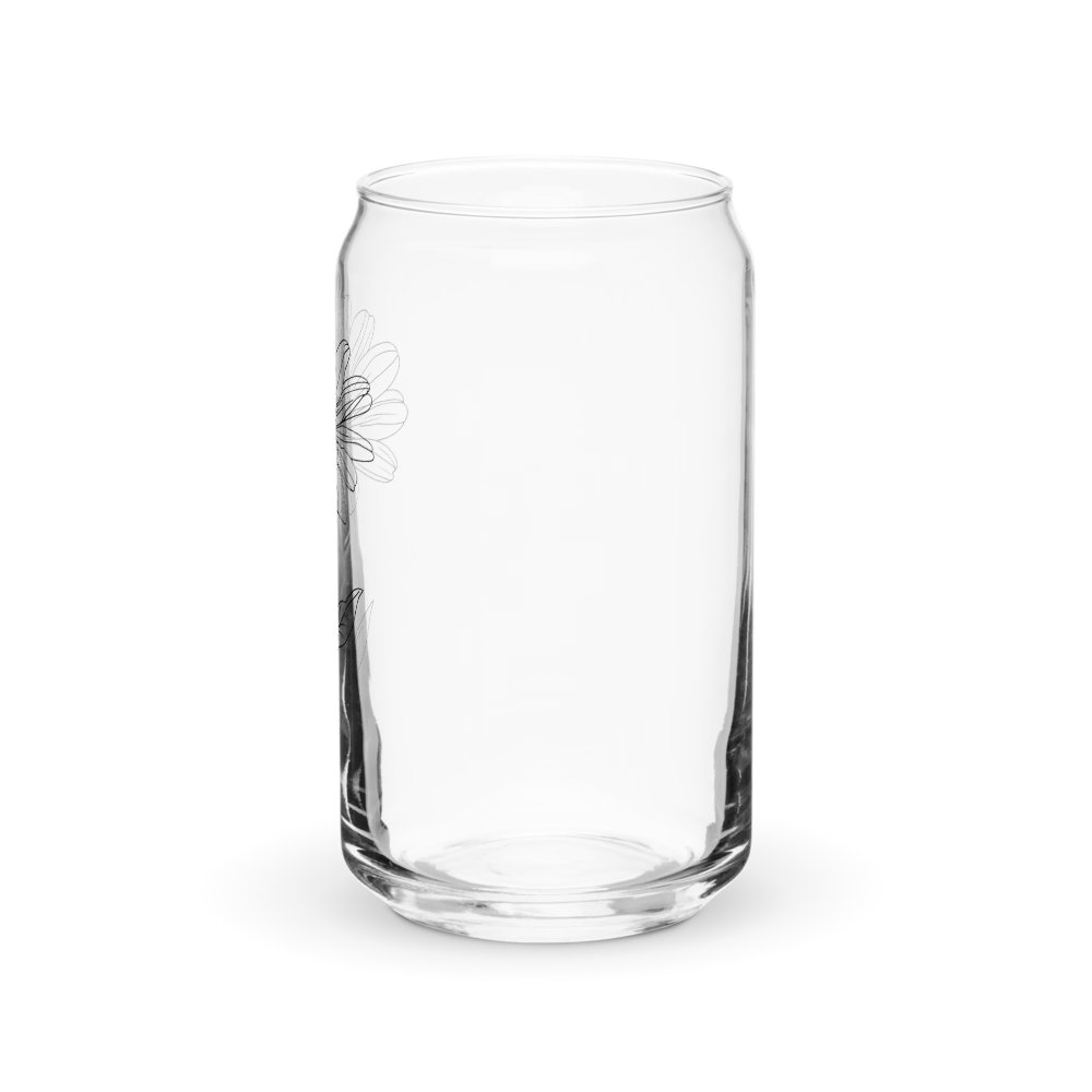 Daisy Sip in Style: Can-Shaped Glass product image (9)