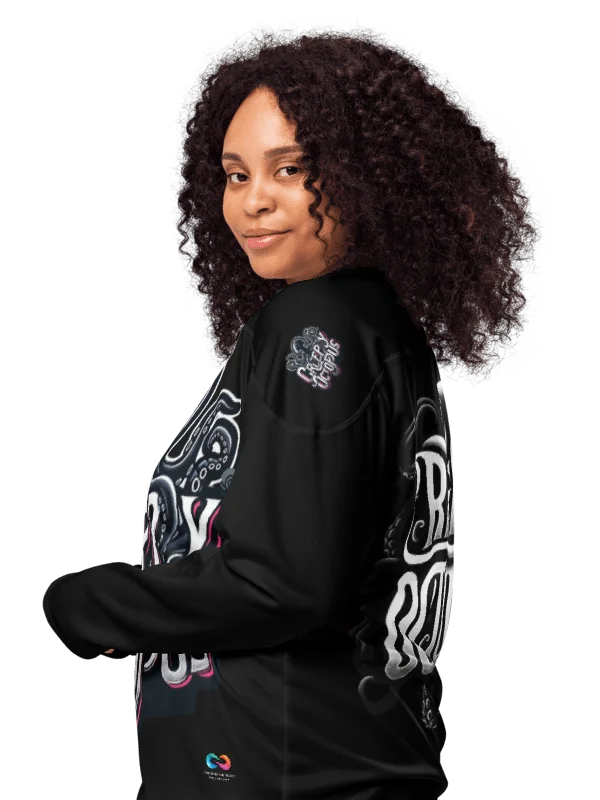 LIMITED EDITION - CNX Core All-over print Unisex Long Sleeve Tee — Creepy Octopus 001 product image (5)