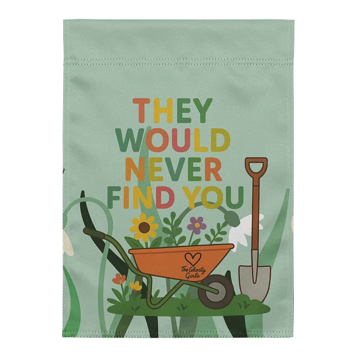 Garden flag to Let your neighbors know to watch out! product image (1)