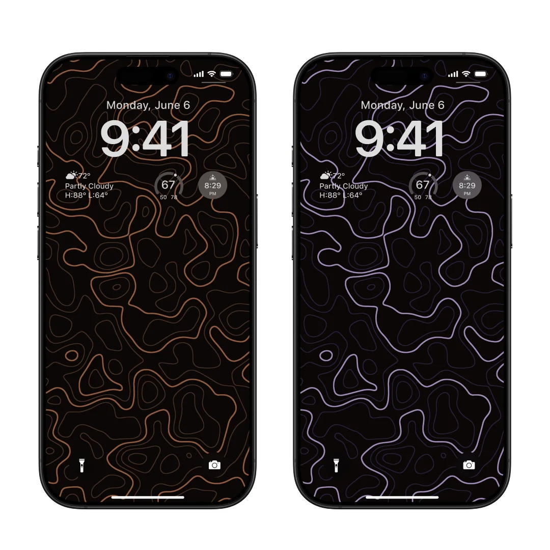 Topo Wallpaper Pack product image (2)