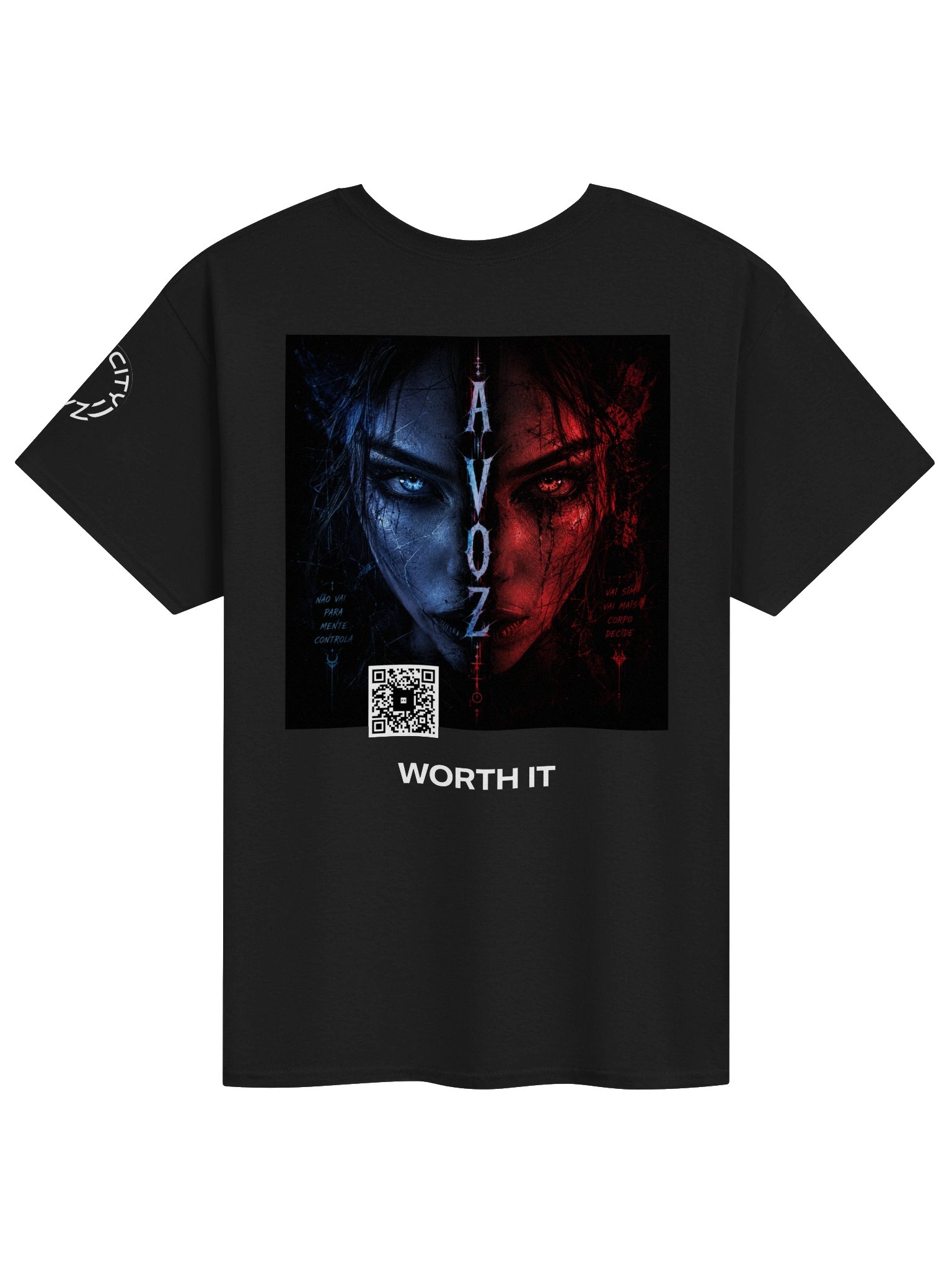 A VOZ Scan Tee - Brazilian Phonk Montagem Art Shirt product image (1)