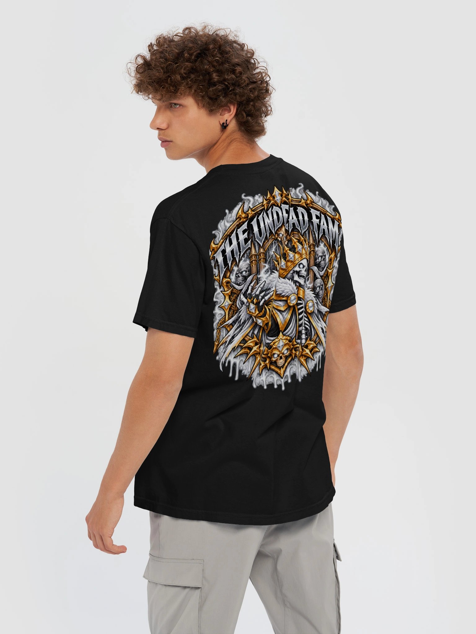 Undead and Unbothered Tee (White) product image (6)