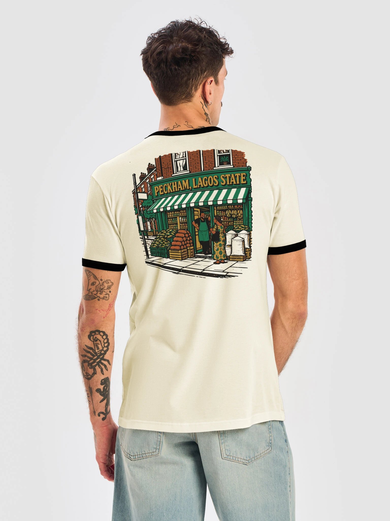 Peckham, Lagos State (Ringer tee) product image (6)