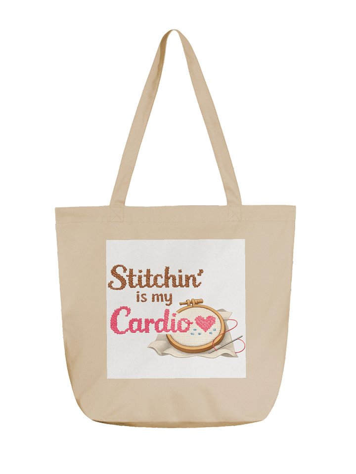 Stitchin is my Cardio Eco Tote product image (1)