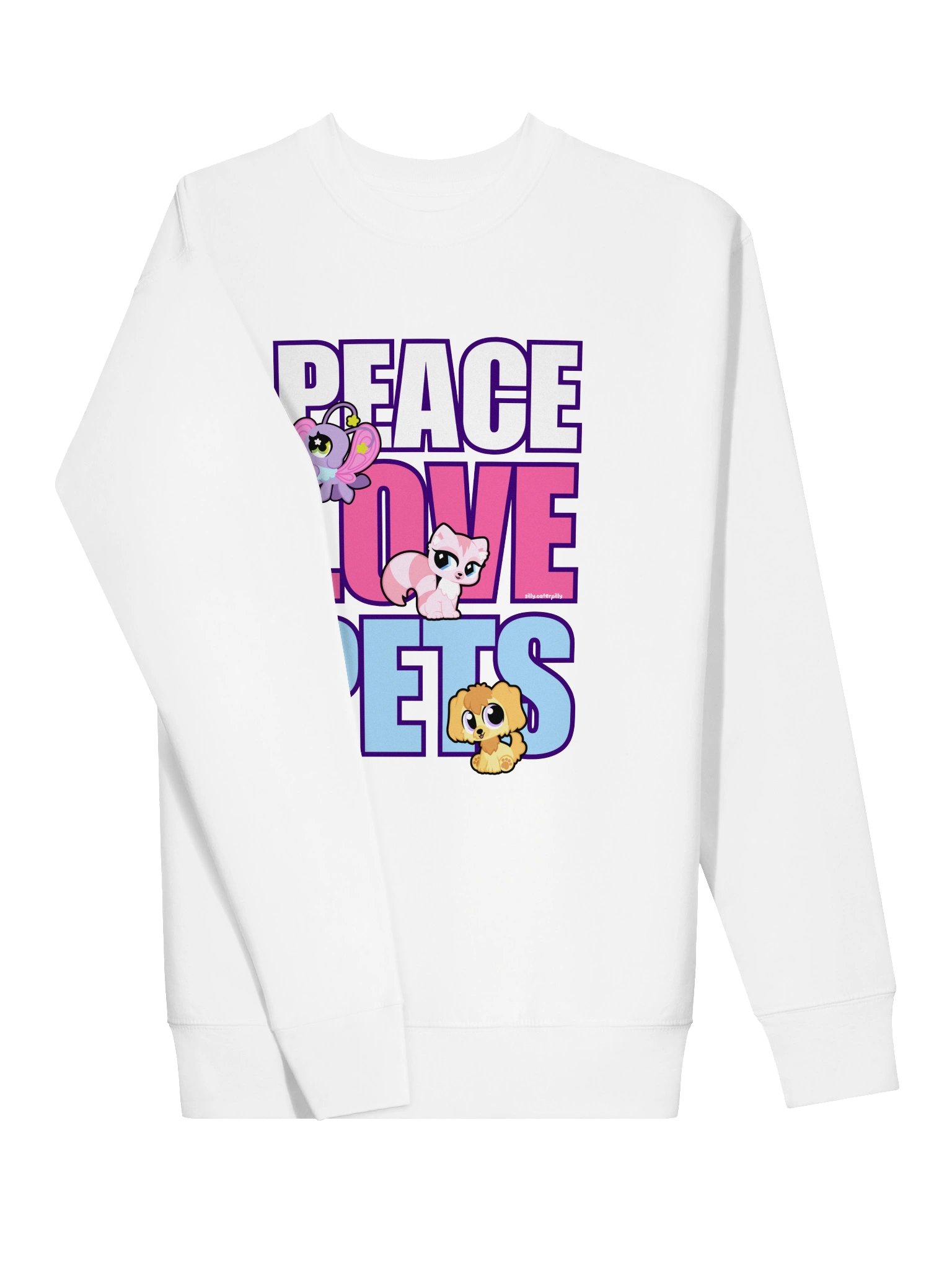 Peace Love Pets Sweatshirt product image (3)