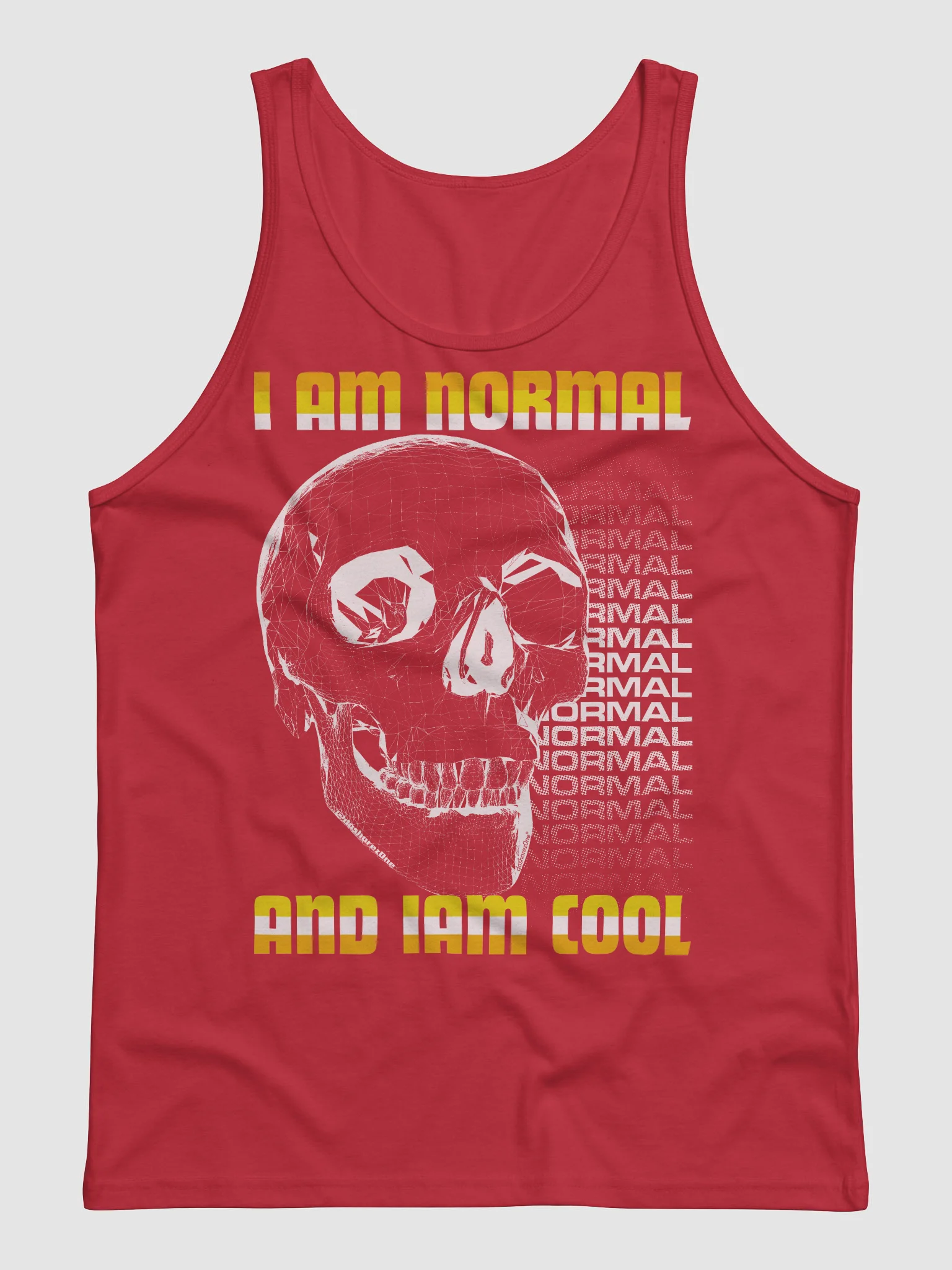 I AM NORMAL AND I AM COOL (TANK TOP) product image (5)