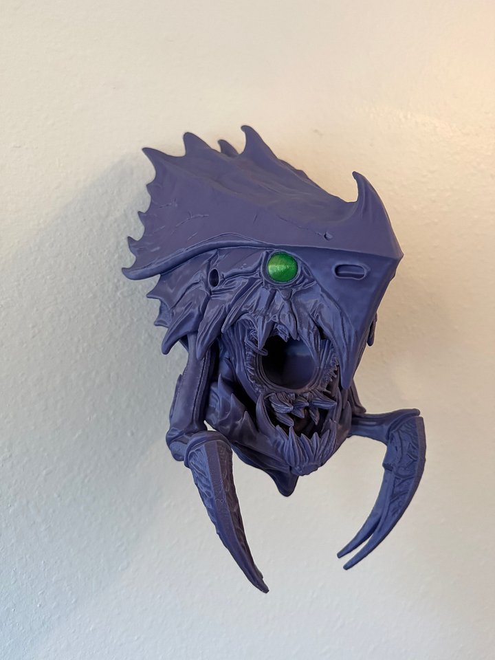 Chasmcritter — Fantasy Wall Trophy STL product image (2)