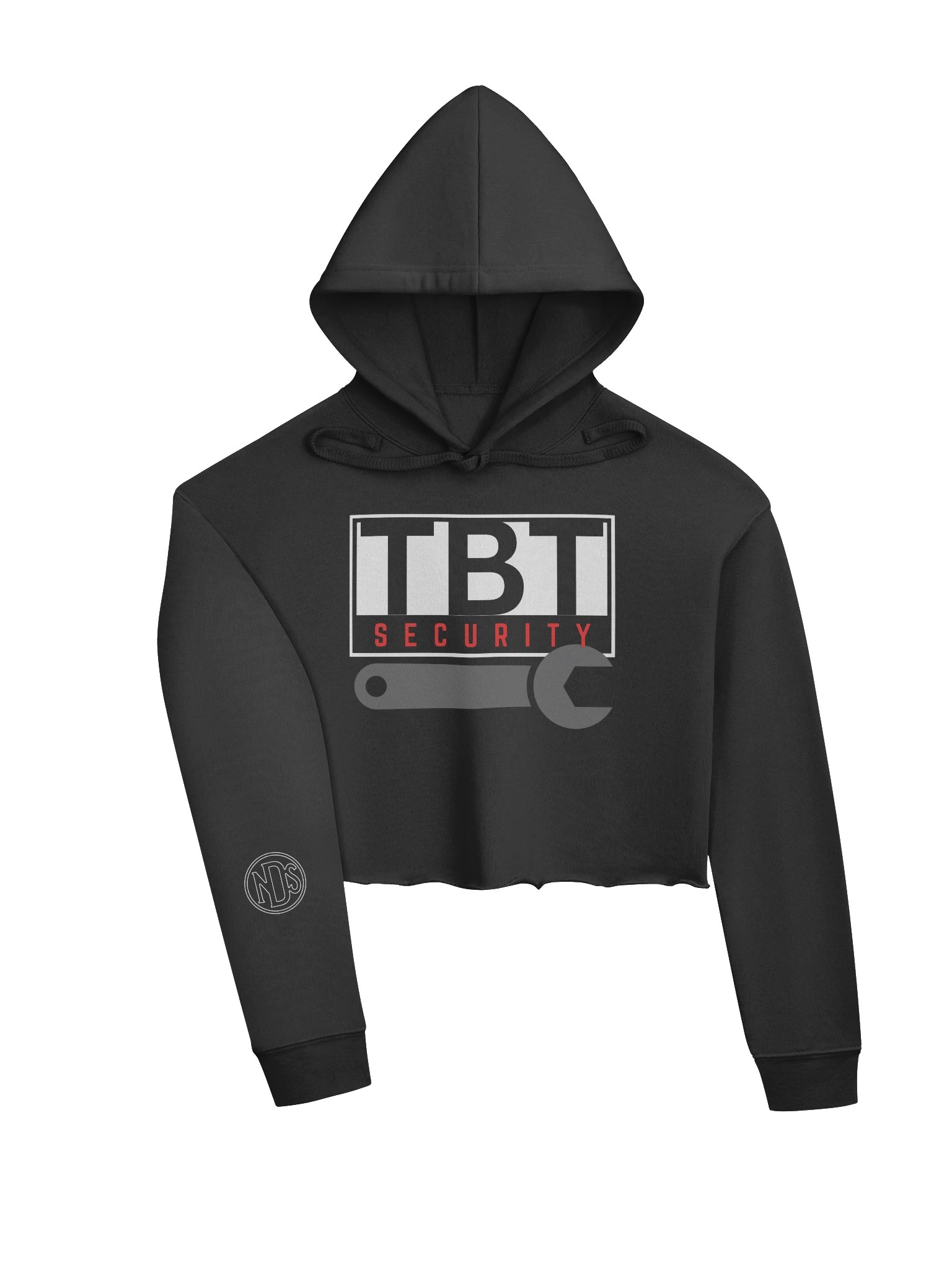 TBT Crop Hoodie product image (3)