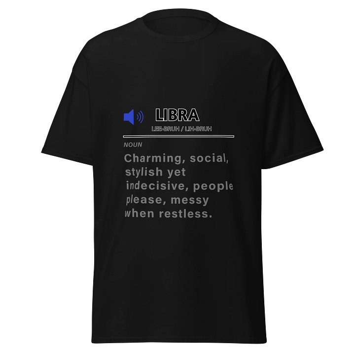 UNISEX ♎️ LIBRA VIBES TEE product image (1)