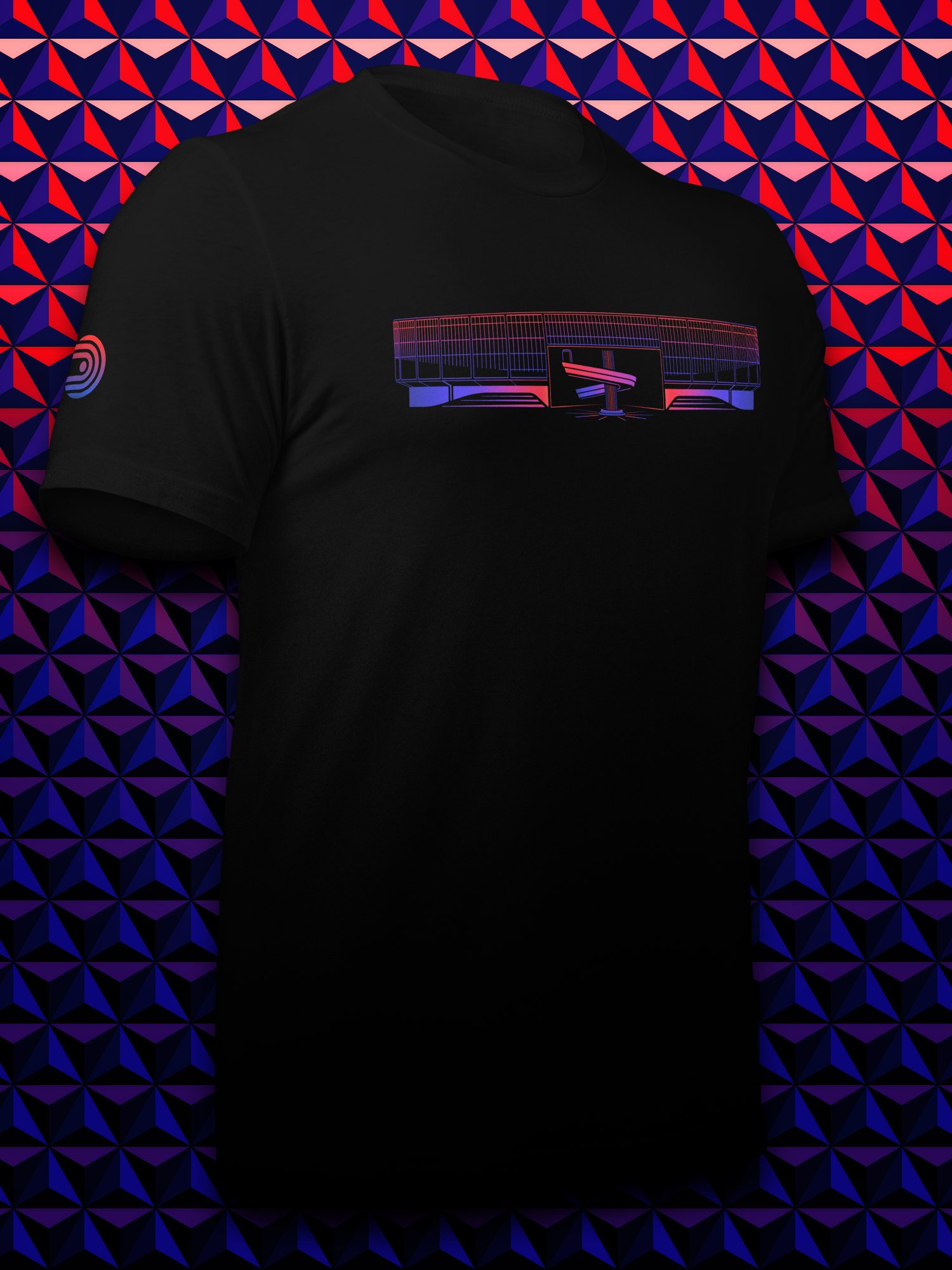 MOTION Line Art Unisex T-Shirt product image (2)