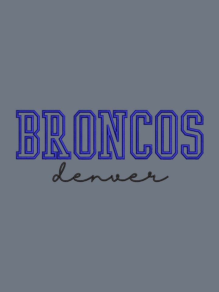 NFL BRONCOS APPLIQUE product image (1)