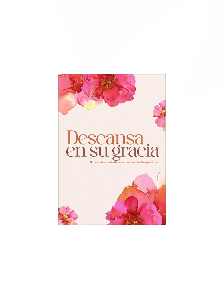 Graceful Floral Peace Poster product image (4)
