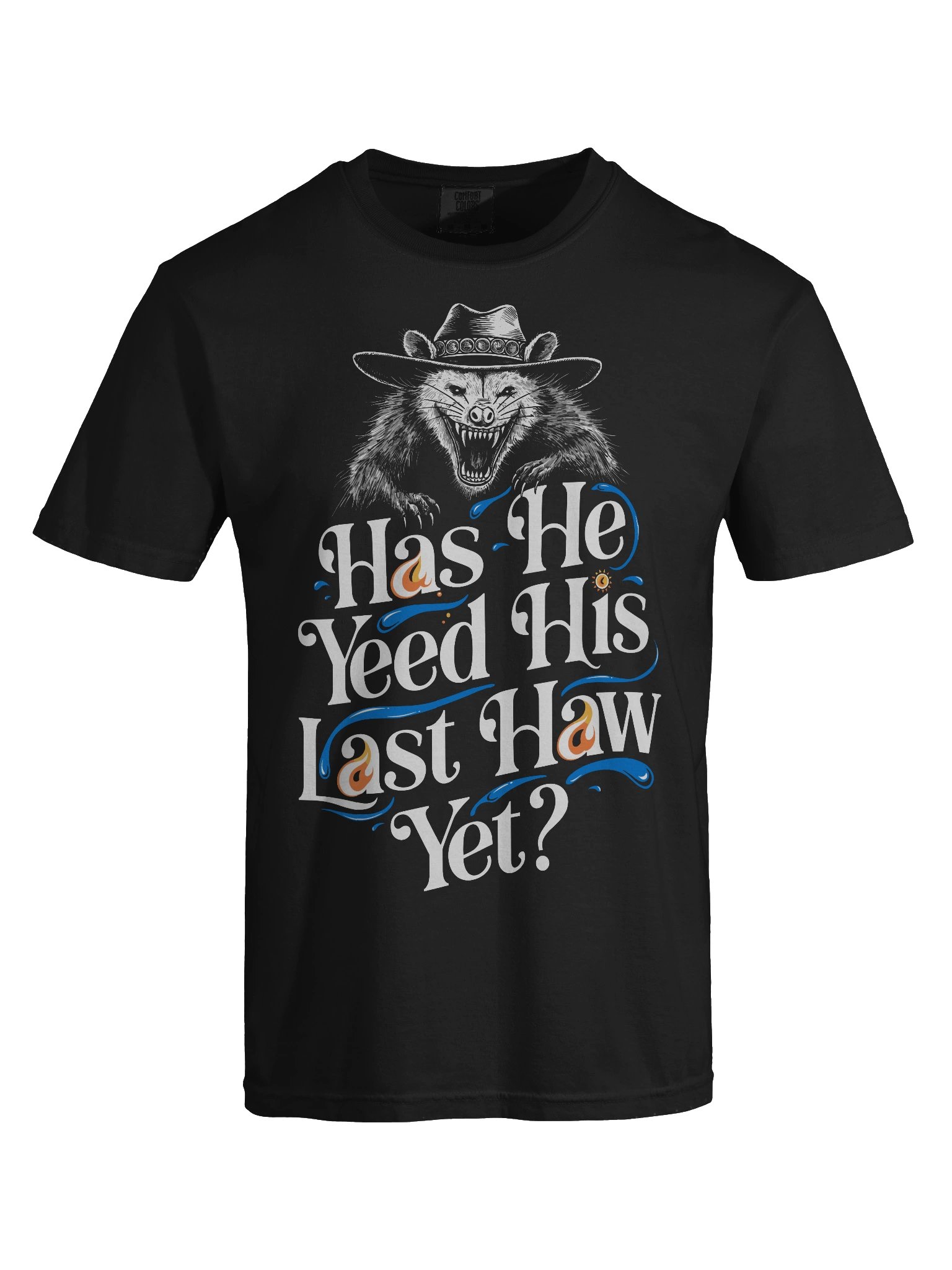 Funny Feral Opossum, Anti Trump Western Is He Dead Yet? T Shirt product image (68)