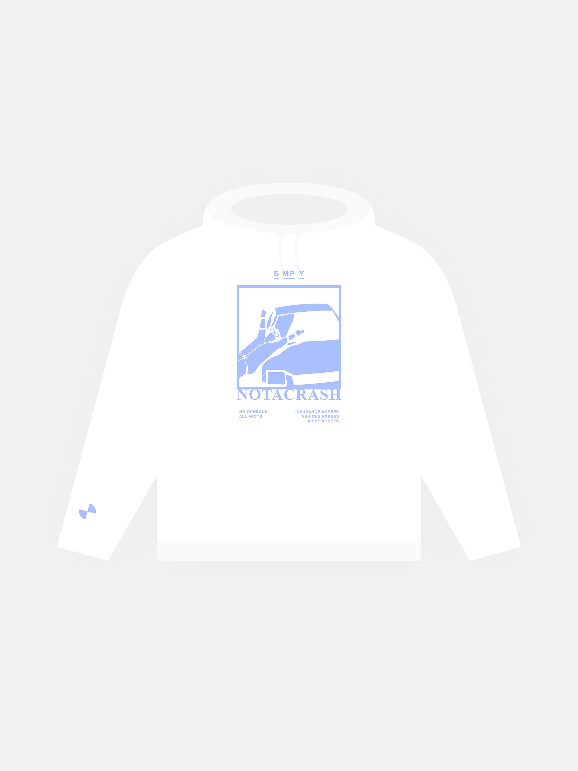 NOT A CRASH HOODIE product image (1)
