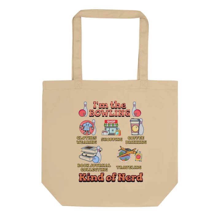 Im The Bowling Kind Of Nerd Eco Tote Bag product image (1)