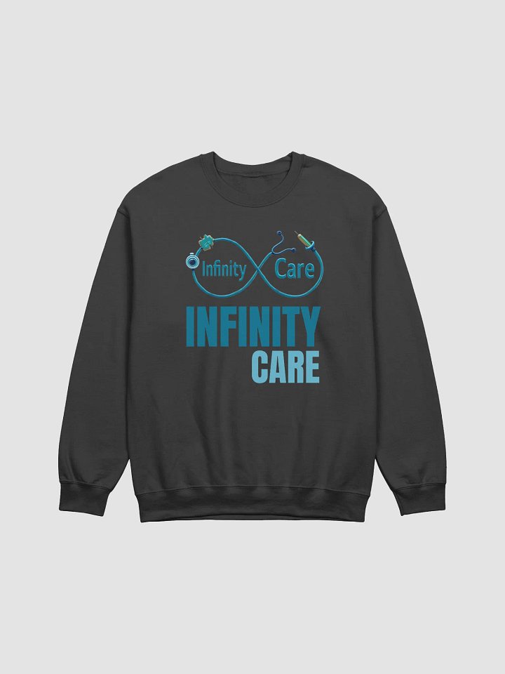 Infinity Care Stethoscope Logo Crewneck product image (1)