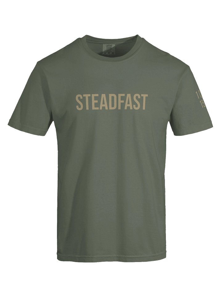 Men's Steadfast Tee - 1 Corinthians 15:58 product image (1)