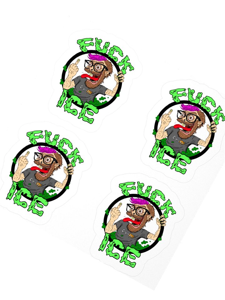 Fuck Ice Kiss Cut Stickers product image (4)