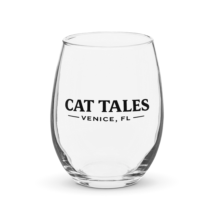 Cat Tales | Stemless Wine Glass product image (1)