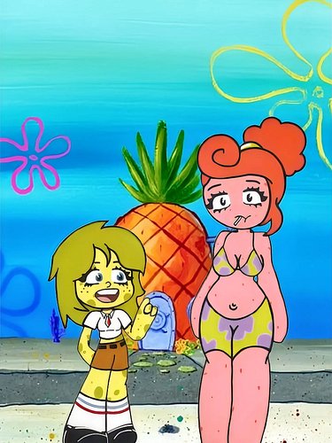 🌊 A little dive into Bikini Bottom — but made by me! 🧽⭐️
So happy with how this drawing turned out 💛✨