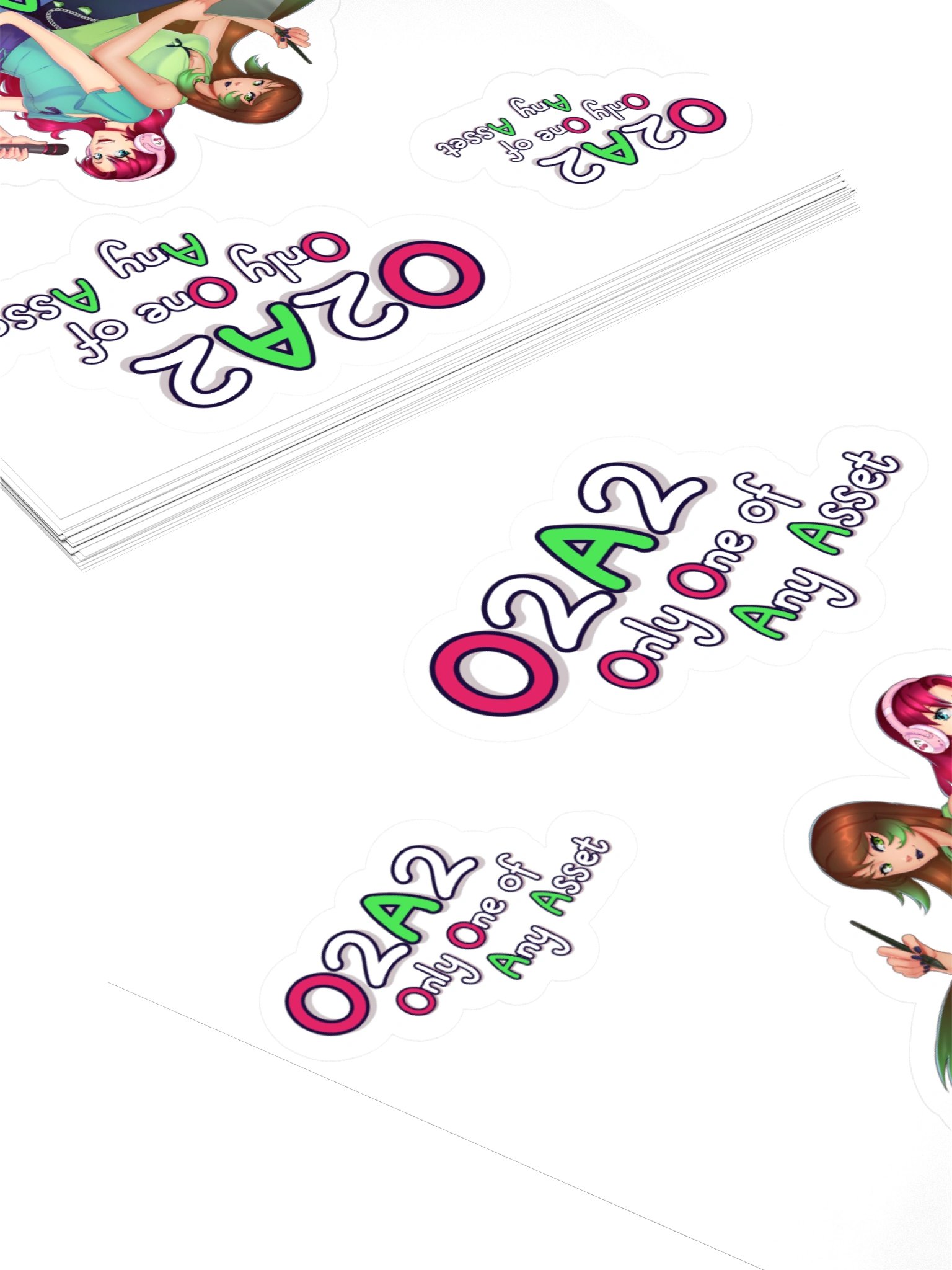 O2A2 Sticker sheet product image (4)
