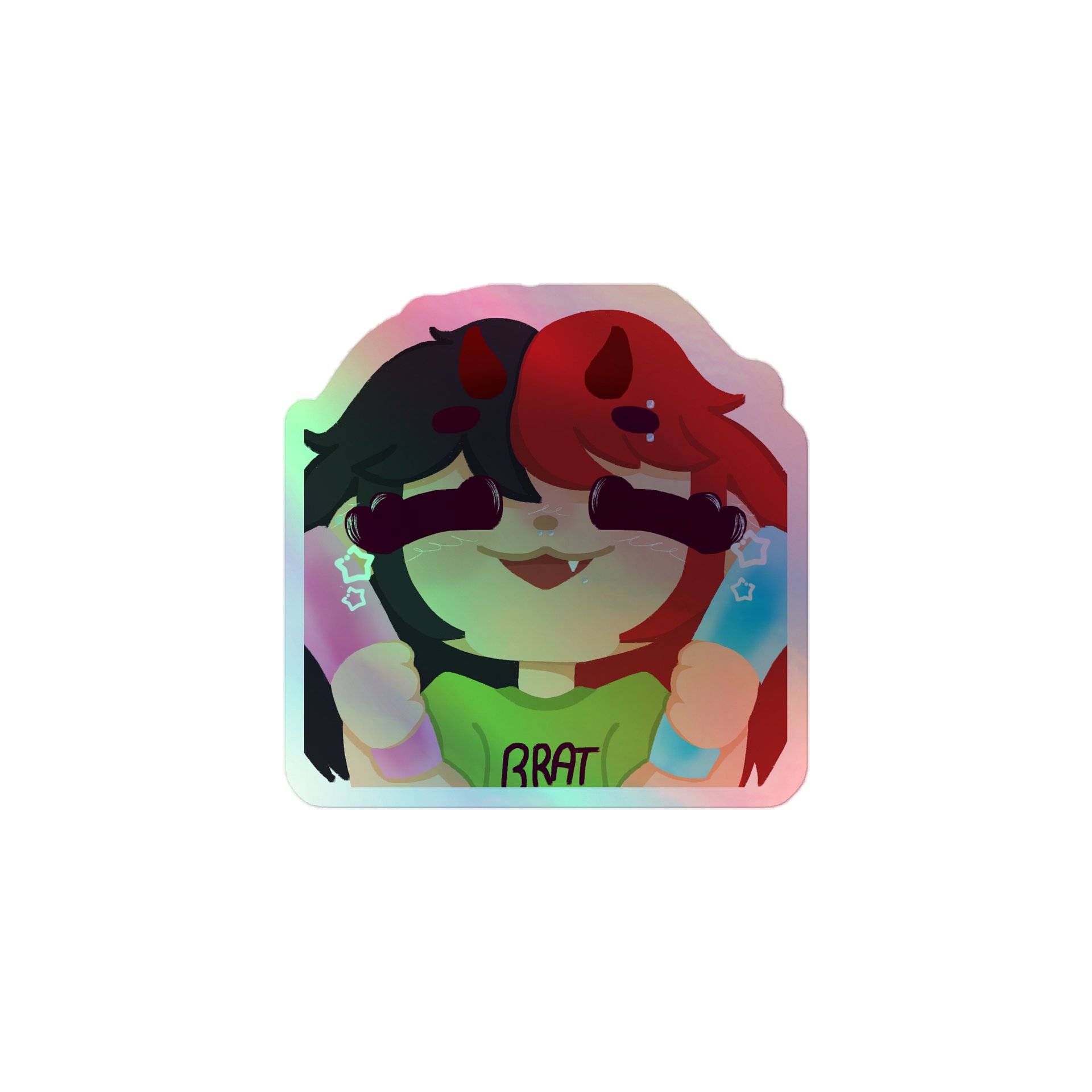 Hyped up sticker product image (1)