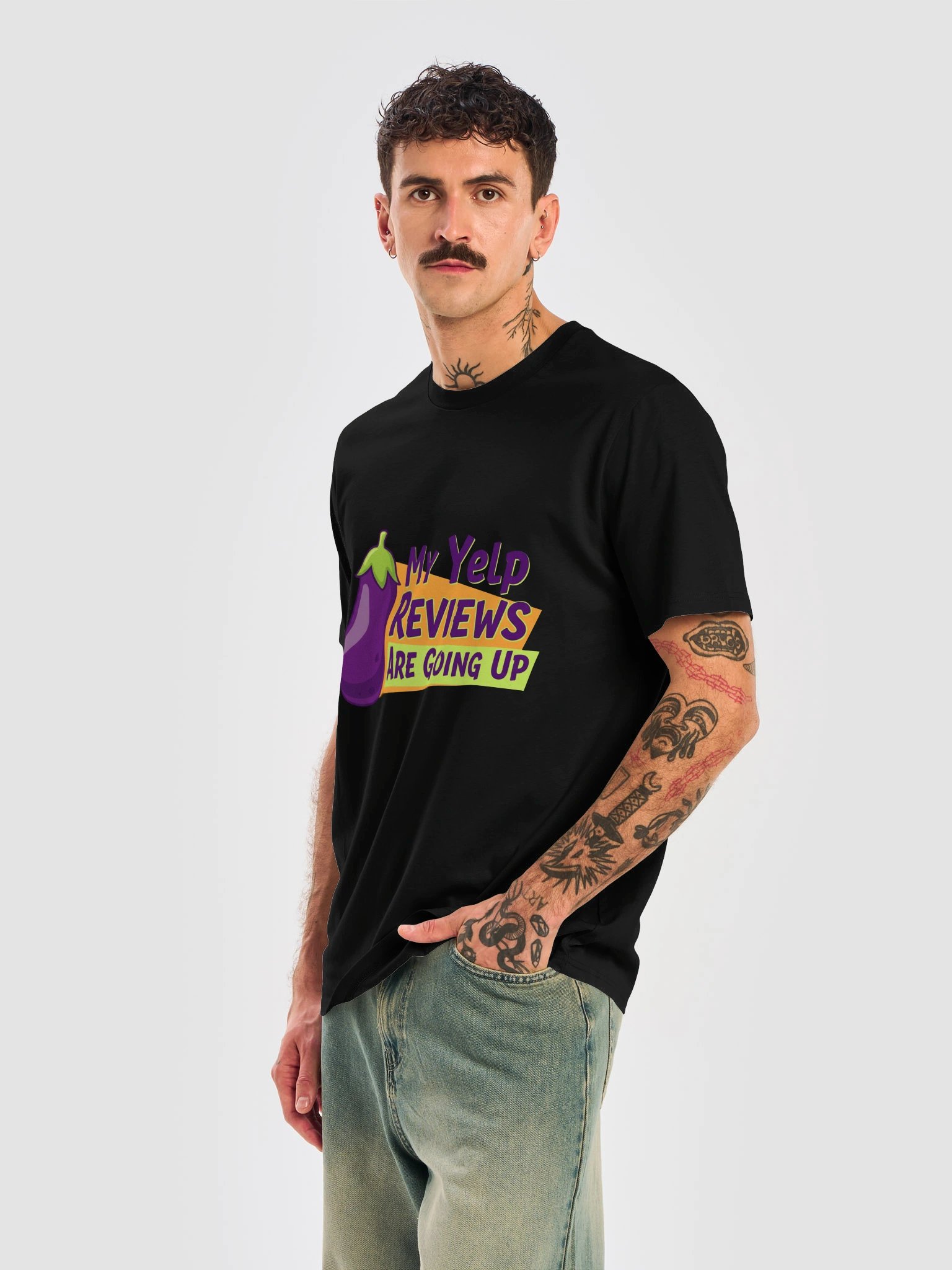 My Yelp Reviews Are Going Up Novelty T-Shirt product image (11)