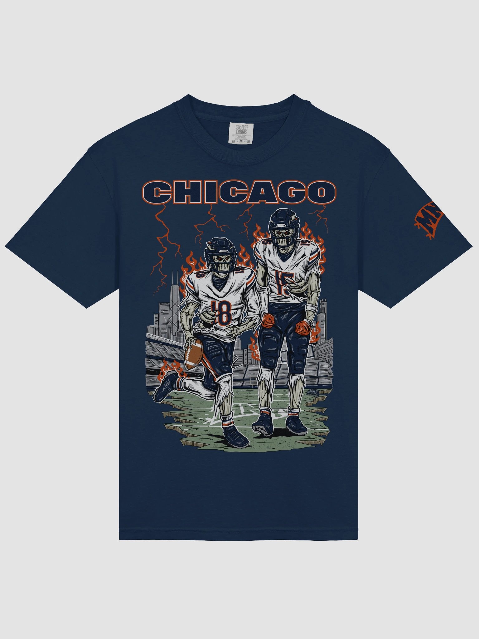 Chicago, Welcome to Football Tee product image (14)