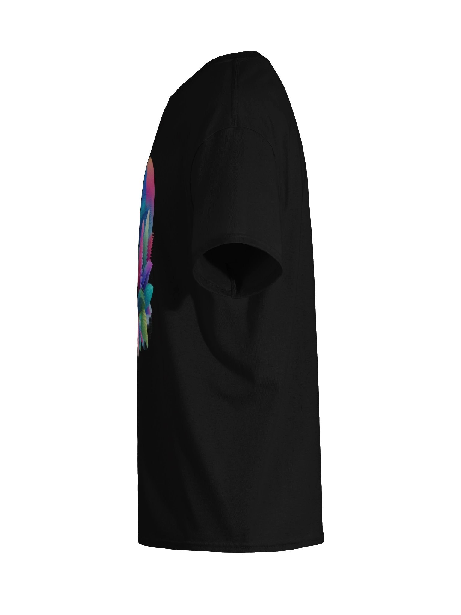 CNX Core Chest Unisex Tee — Digital Neo Tropicalism 008 product image (3)