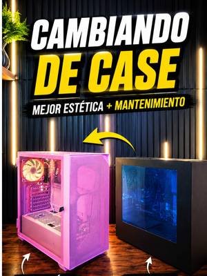 Hoy tocó pasar todos los componentes de una PC a otro case para mejorar por completo la estética del setup. 🔥 Y ya que estaba abierta, aproveché para hacerle mantenimiento completo, limpiar el polvo, organizar el cableado y dejar todo funcionando como debe. A veces no necesitas cambiar la PC completa… con un buen case y mantenimiento parece otra máquina. 💻 #PCGaming #MantenimientoPC #SetupPC #HardwarePC #TechTok