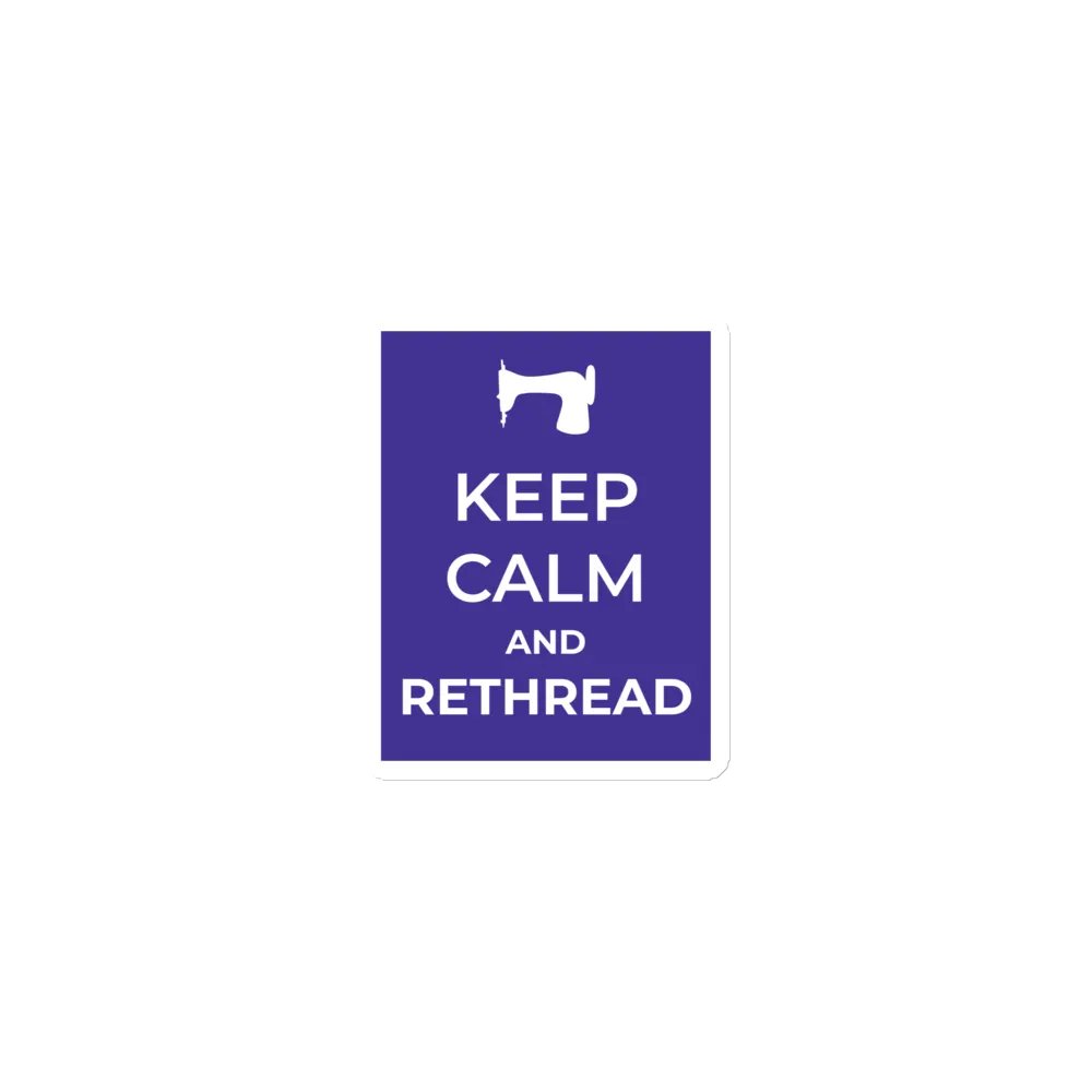Keep Calm Blue Magnet product image (1)