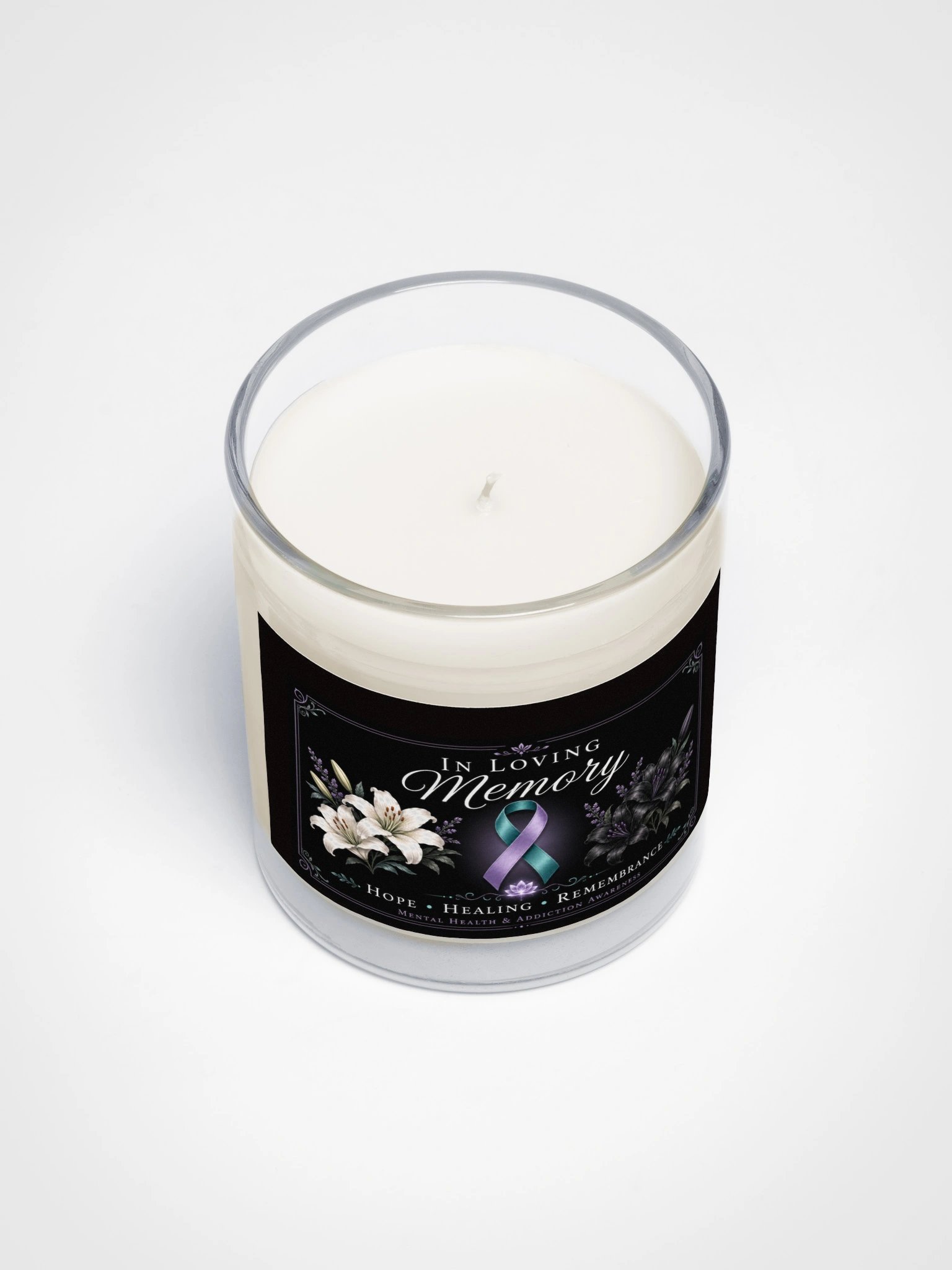 Mental Health Awareness Memorial Candle product image (3)