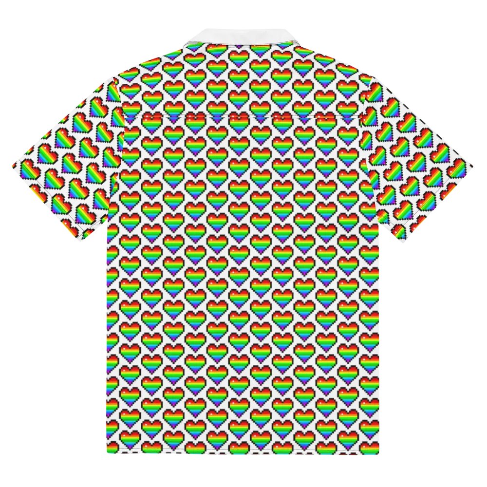 Hawaiian Shirt - Hearts product image (11)