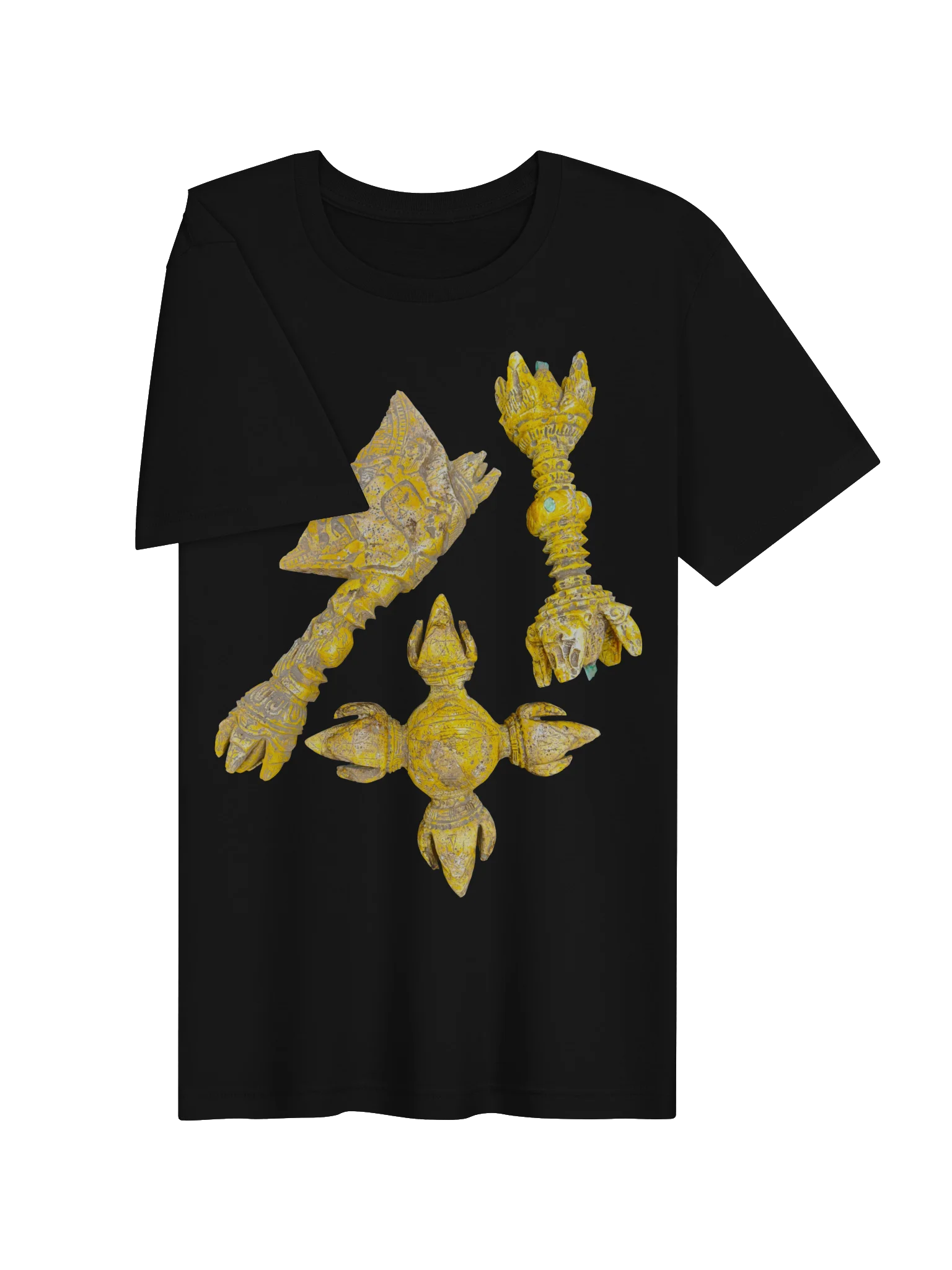 Aliencarvings.com Vajra Union Black T-Shirt product image (3)